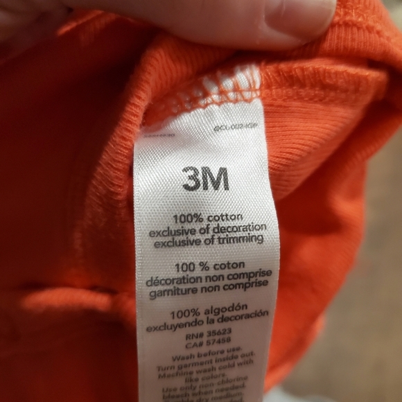 Carters Just One You Baby Girl Long Sleeve One Piece Bodysuits Red Coral Grey 3M - Picture 4 of 7